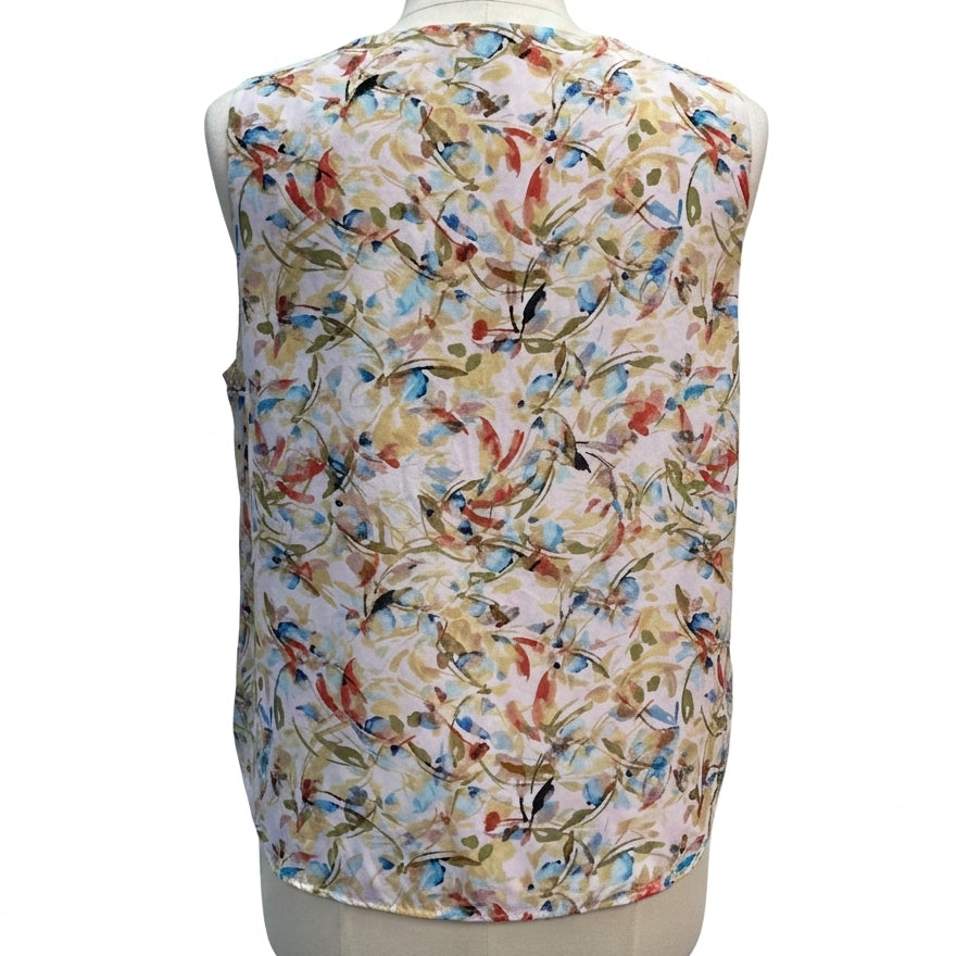 Blouse · 2X · PinkMulti