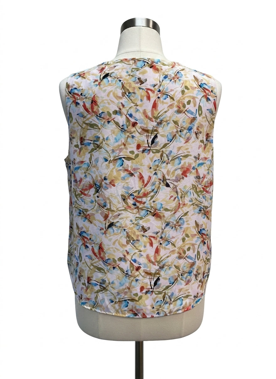 Blouse · 2X · PinkMulti