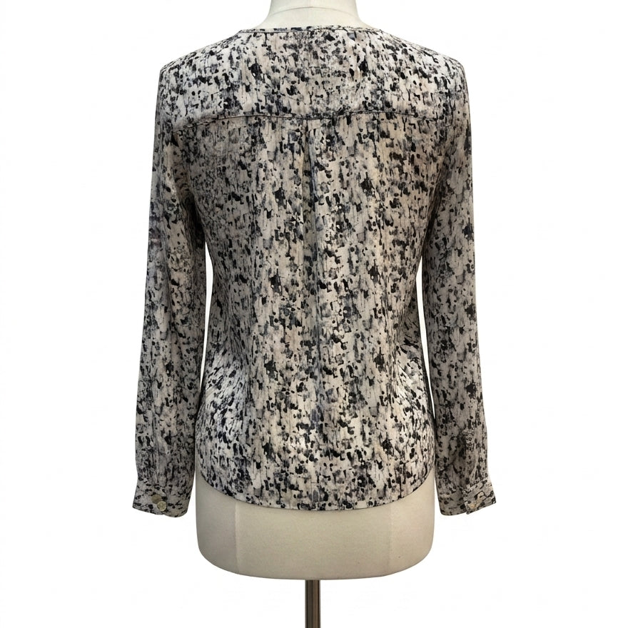 CAbi · Shatter Blouse · Medium · TaupeMulti