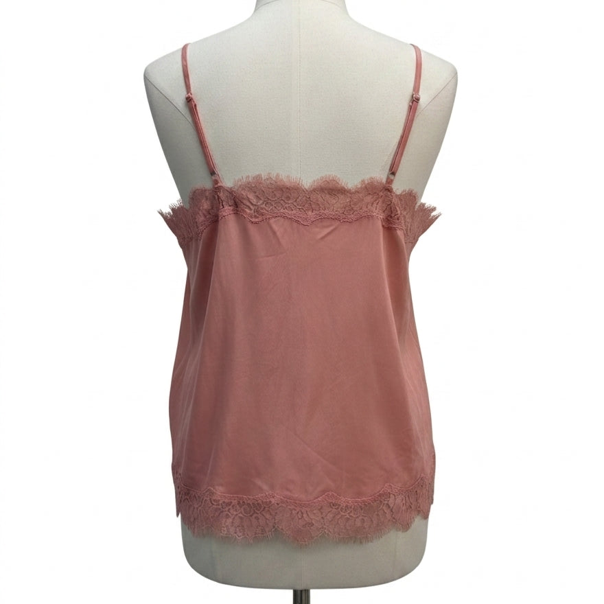 Victoria Secret · Lace Detail Camisole · Large · Dusty Rose