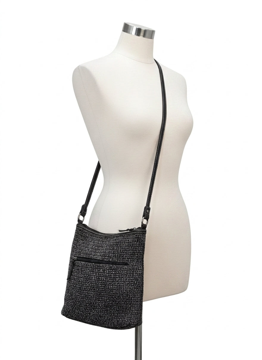 The Sak · Crossbody · BrownBlack Crochet