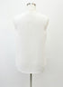 J Crew · Ruffle Detail Sleeveless Top · Medium · Cream