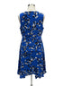 CAbi · Untamed Blue Floral Dress · Medium · BlueBlk Floral Print