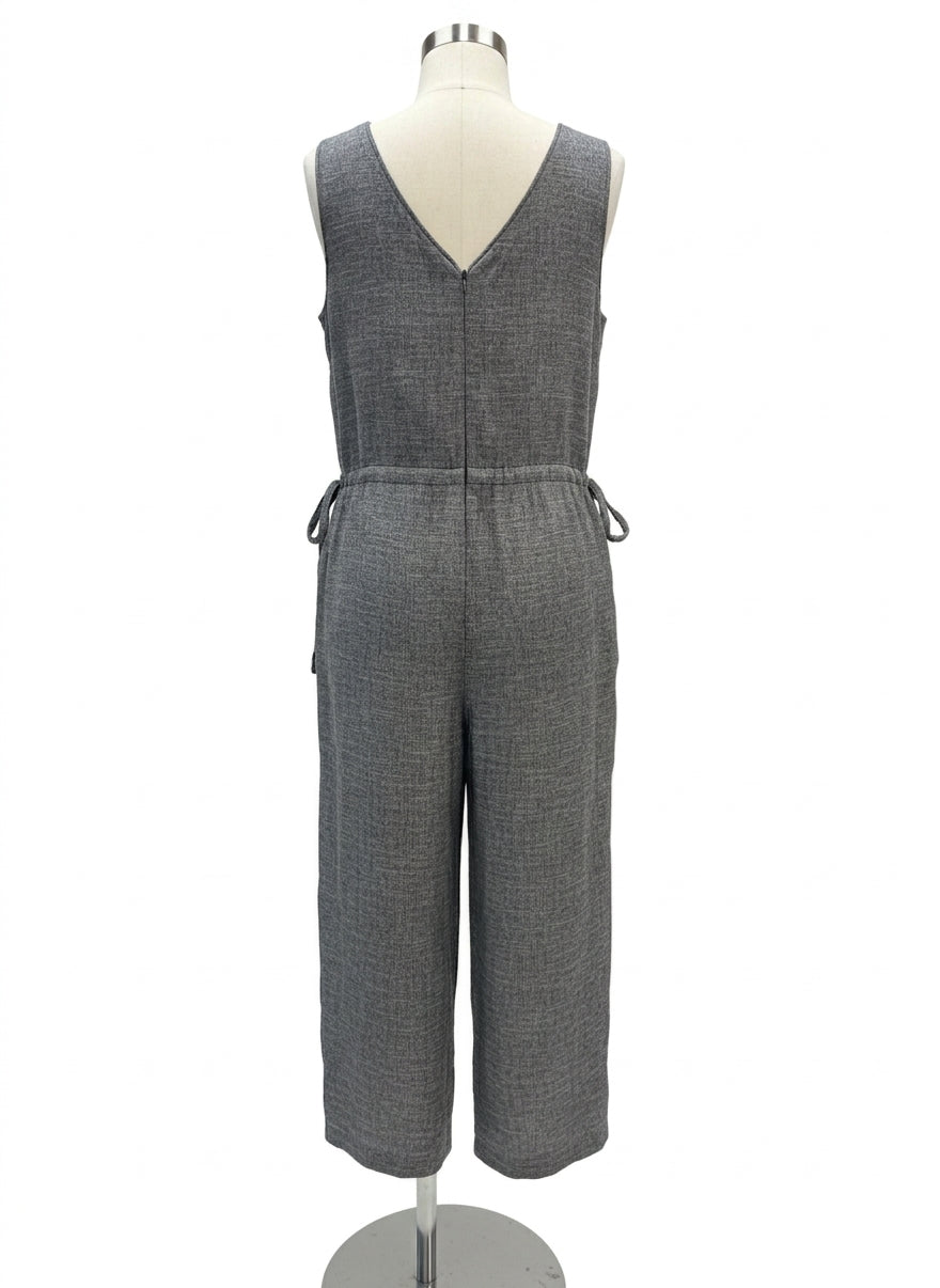 Max Studio · Linen Blend Side ties · XLarge · Gray