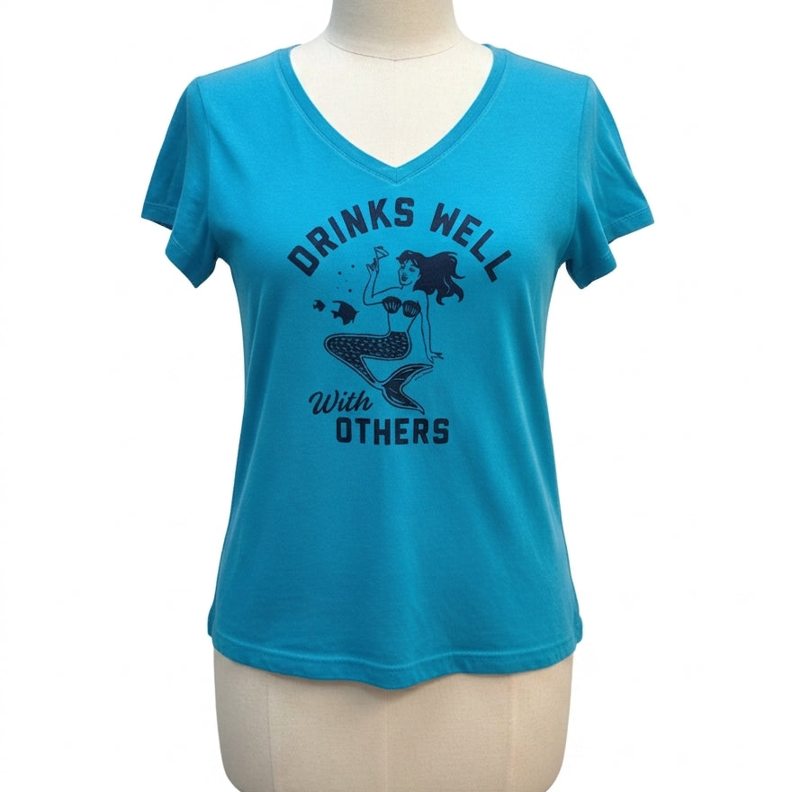 Life is Good · Drinks well with others · Large · Turquoise