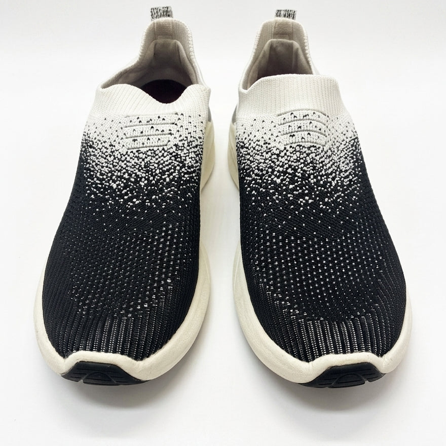 Skechers Mark Nason · A-Linear No lace slip on sneakers · 8.5 · White/Black