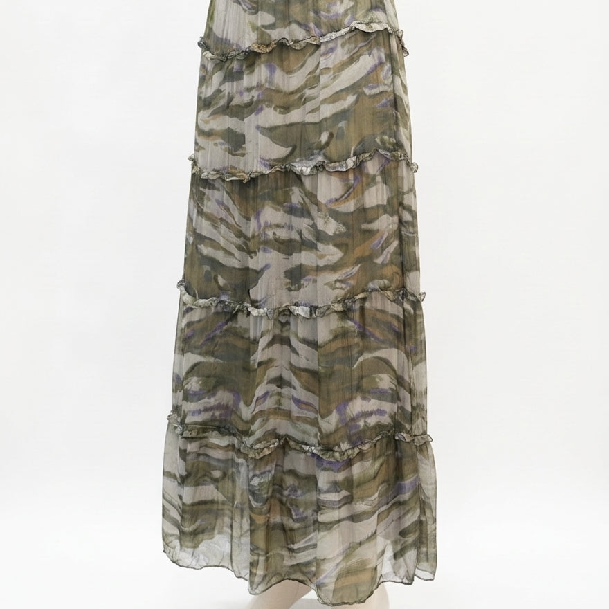 Sundance · Maxi skirt · Large · OlivNavy+