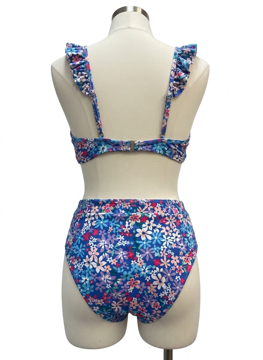 FashionSwim · S/M · BlueFloral