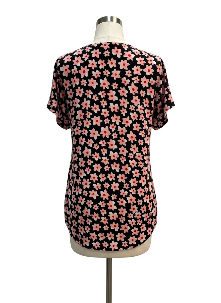 CABi · Harmony Blouse · Medium · BlackPink Floral