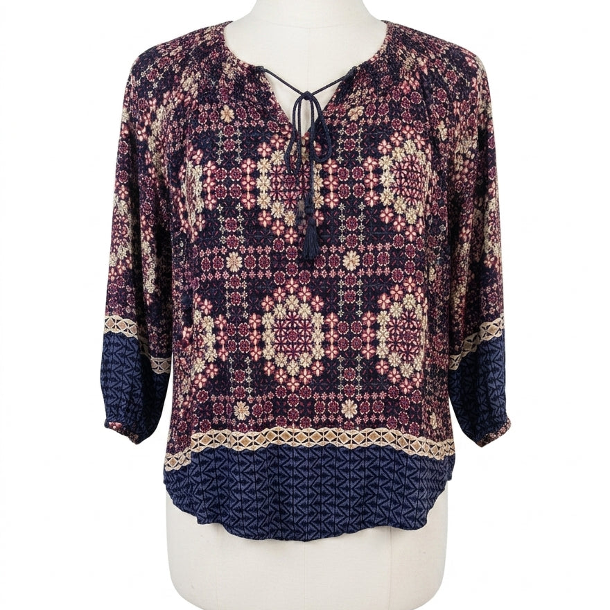 Anthropologie · 11.1 Tyhlo · Small · NavyCream