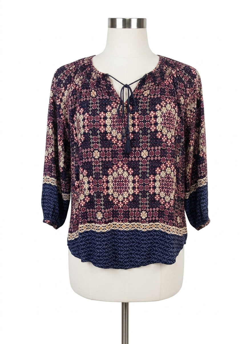 Anthropologie · 11.1 Tyhlo · Small · NavyCream