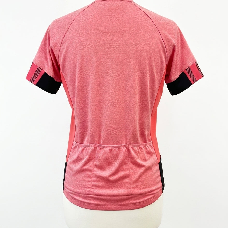 Pearl Izumi · Short Sleeve Cycling Top · XLarge · Coral/Black