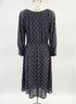 Rebecca Taylor · Dress · Large · Gray/White Floral Print
