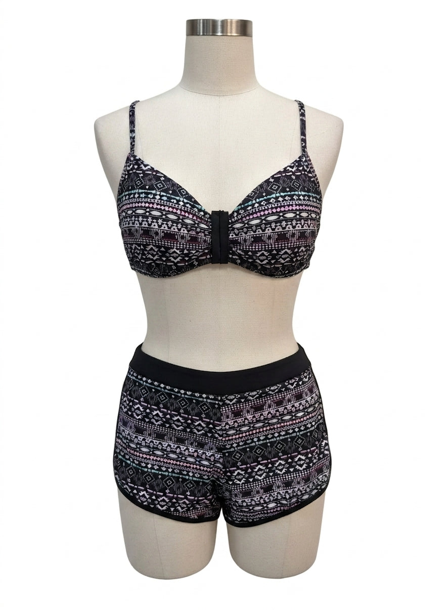 TCR · Swimwear · M/L · BlkMulti