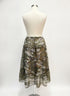 Sundance · Maxi skirt · Medium · Green/Brown/Purple Abstract
