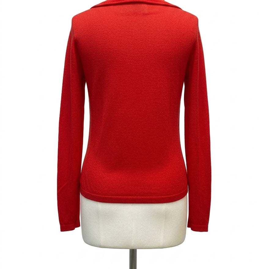 Chico's · Open Drape Cardigan · Large · Red