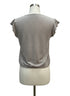 Blue Tassel · Gray Floral Print · Medium