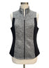 Tek Gear · Zip Up Vest · Large · GrayBlack