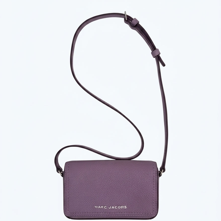 Marc Jacobs · Groove Mini Pebble Textured with Front Flap Crossbody · Crossbody · Lilac