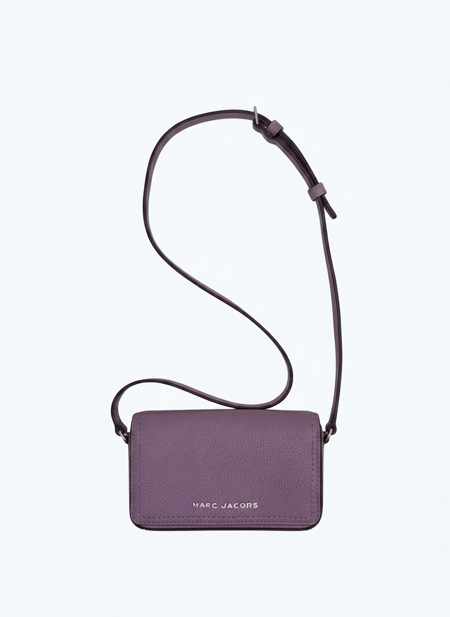 Marc Jacobs · Groove Mini Pebble Textured with Front Flap Crossbody · Crossbody · Lilac