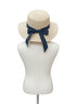 Furtalk · Straw Packable Sun Hat · Adjust · Straw with Blue band