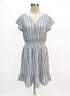 Maurices · Cap Sleeve Dress · XSmall · Blue/White