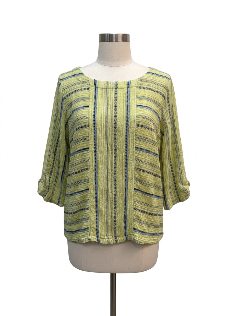 Habitat · Blouse · Small · LimeBlue