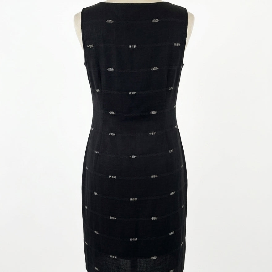 Eileen Fisher · Jacquard weave · Small P · BlackCream