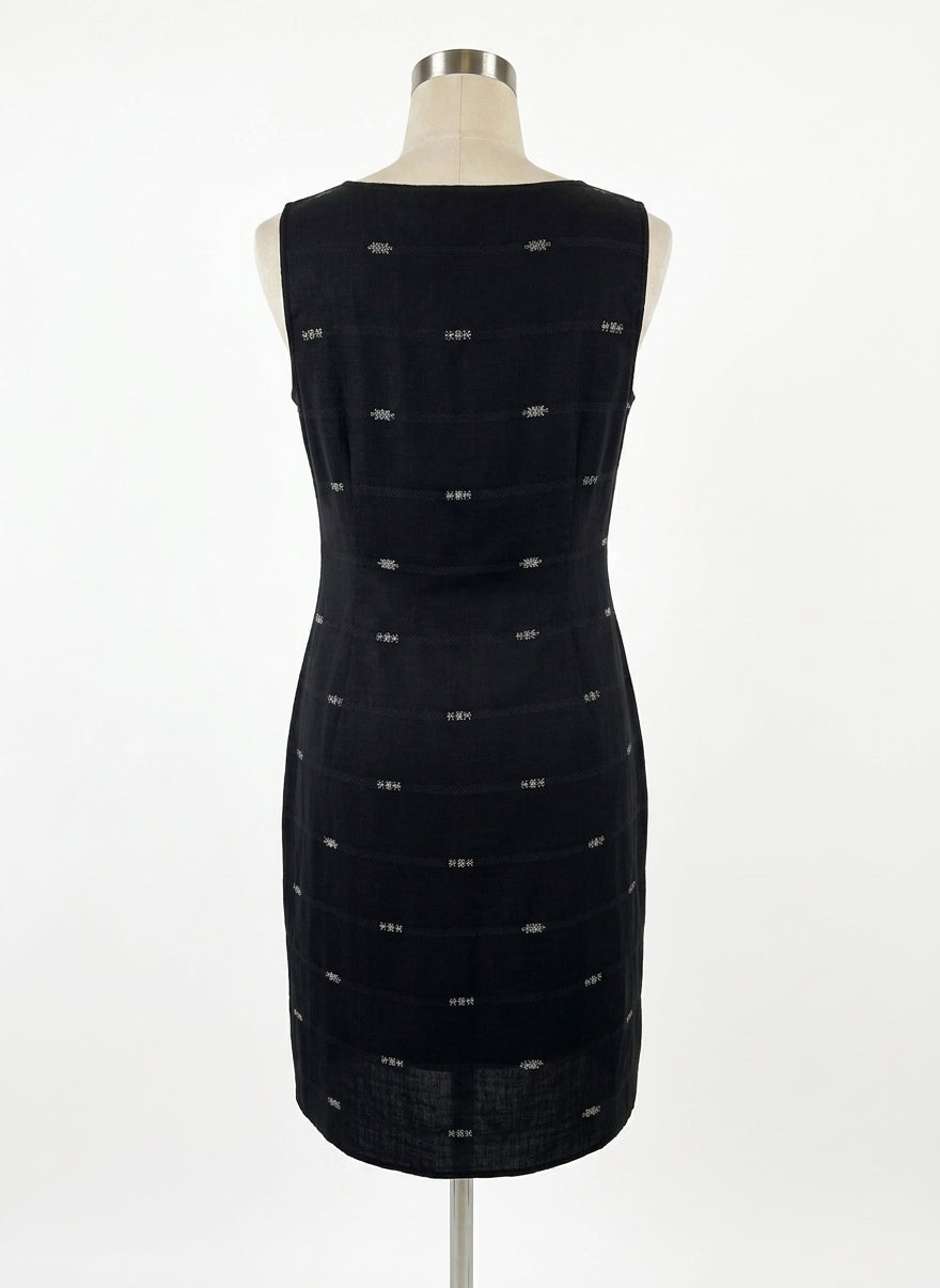 Eileen Fisher · Jacquard weave · Small P · BlackCream