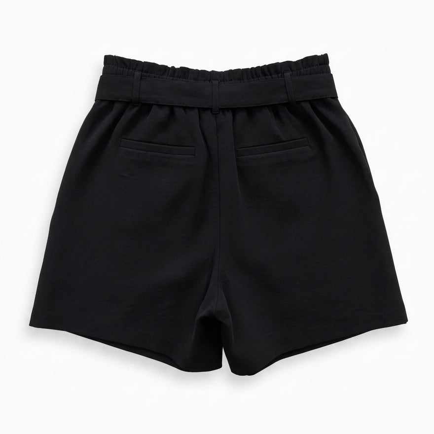 Simply Vera · belted shorts · Small · Black