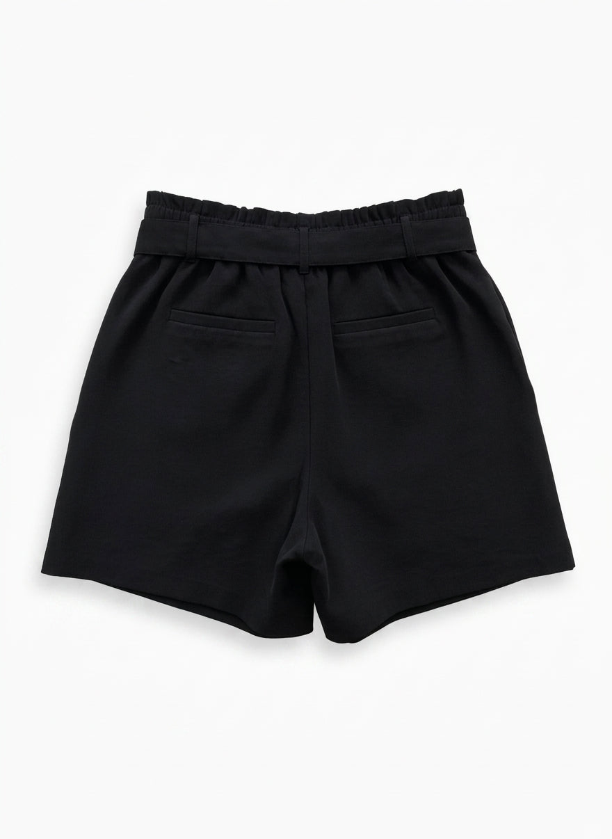 Simply Vera · belted shorts · Small · Black