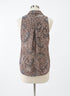 Unique Spectrum · Paisley Rayon Blend · Small · Brown Multi