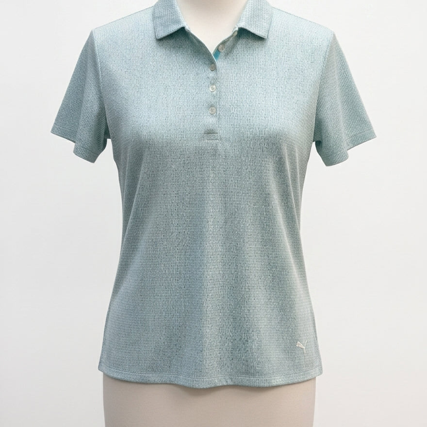 Puma · Shirt · Large · AquaWhite
