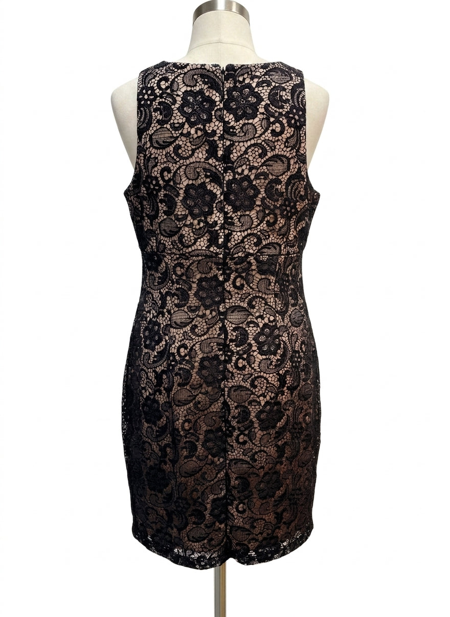 Dressbarn · Bejeweled · 14 · BlackNude