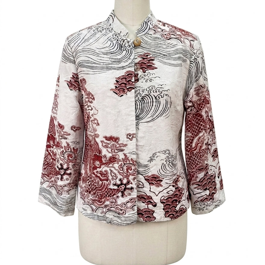 Citron · Light Jacket · Small · WhiteRed