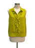 CAbi · Reign Ruffle · Small · Chartreuse