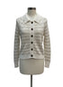 Garnet Hill · Button Up Cardigan · Small · Cream Beige