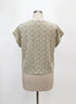 REI · ShortSleeve Top · Large · YellowWhite