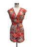 Athleta · ActiveRomper · Medium · Coral Floral