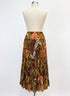 Sunny Leigh · Maxi Tiered skirt · Medium · PeachBrown