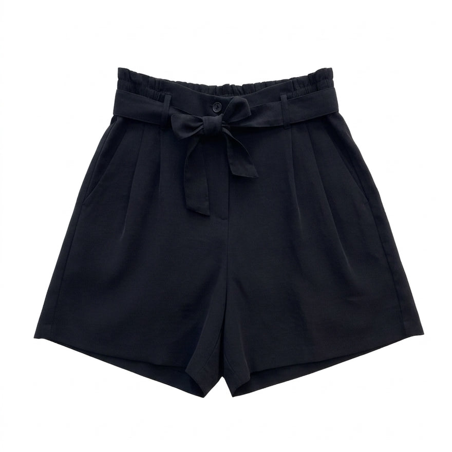 Simply Vera · belted shorts · Small · Black