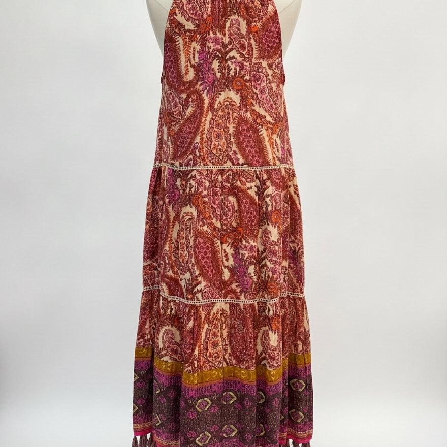 Sundance · Boho Chic Dress · XLarge · RustCream