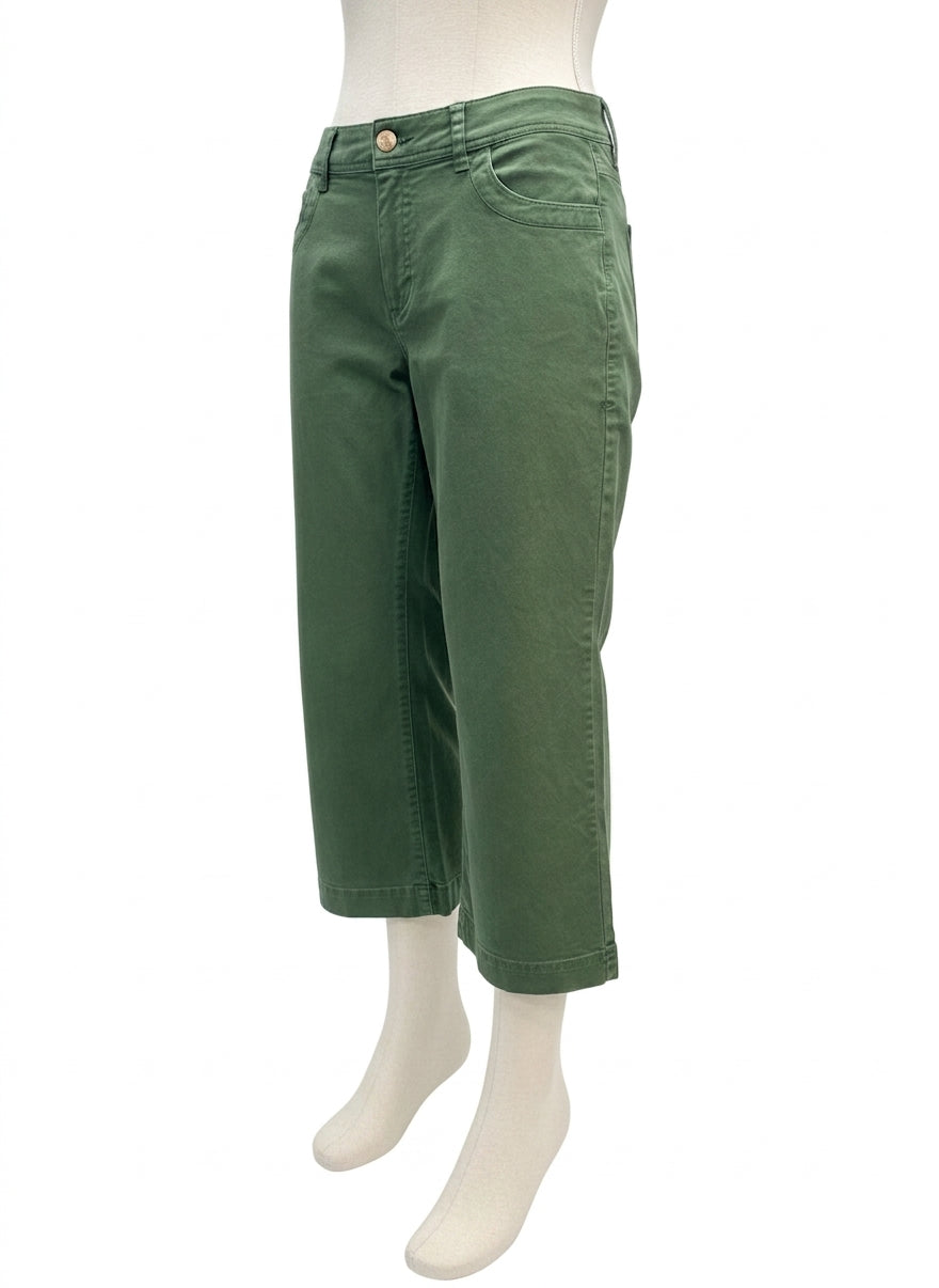 Toad&Co · Wide Leg Pants · 10 · Avocado