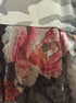 Tribal · Camo Floral Print Tunic Shirt with Velvet Detail · XLarge · Camo