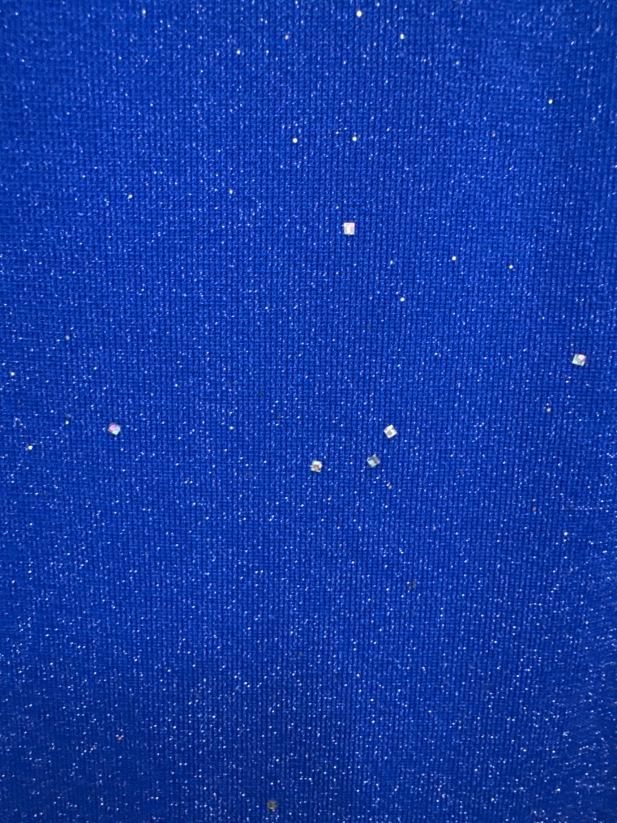 Bebonnie · 3/4 Sleeve Blue Sparkly · XLarge · Blue Sparkly