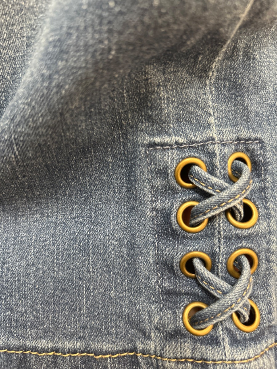 d.j.jeans · Peddle Pushers · 10 Petite · Denim