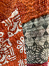 KanthaBae · High-Low Poncho Tunic · OS · RustMulti