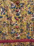 April Cornell · 3/4 Sleeve Dress · Small · GoldFloral