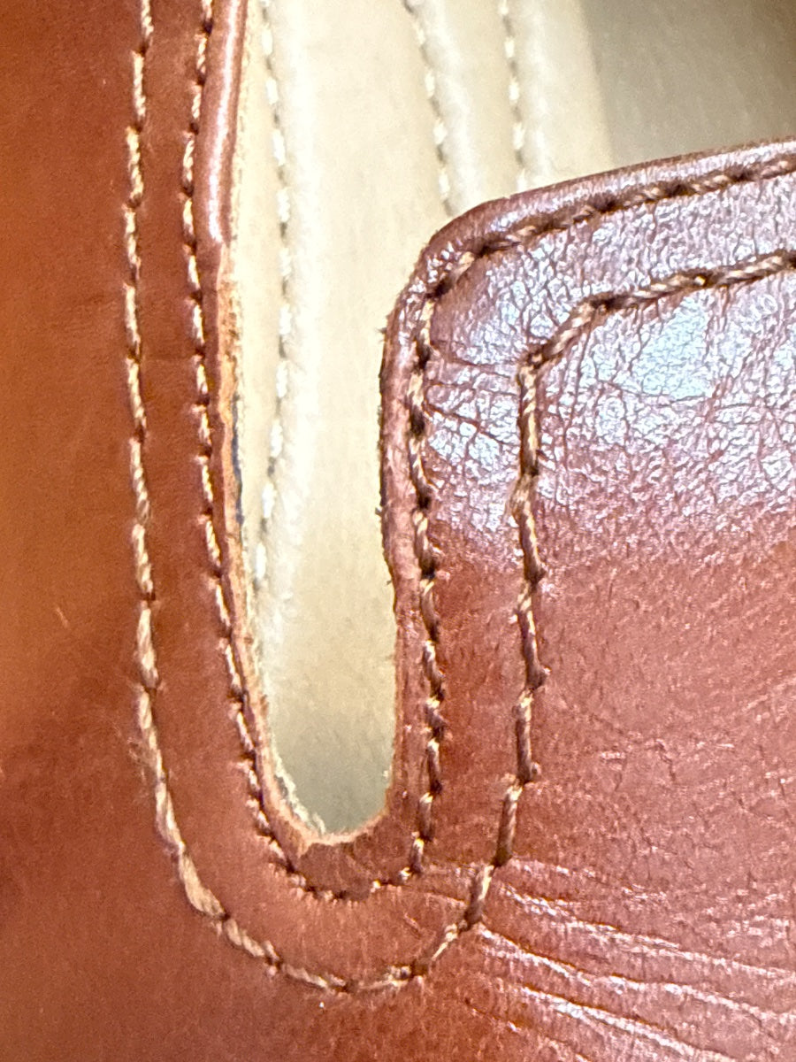Earth · Edna Loafers · 9.5 · Cognac Leather