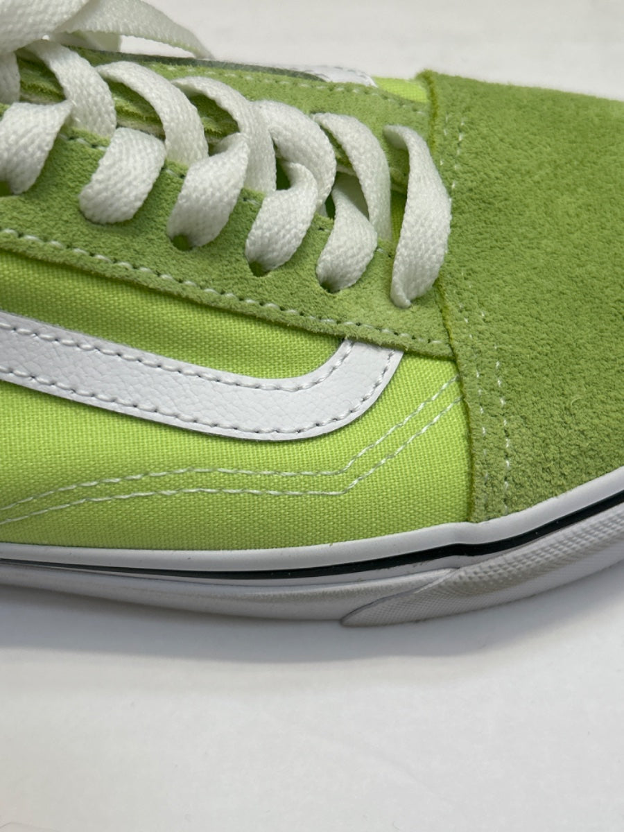 Vans · Canvas Suede Sneakers · 9 · Chartreuse